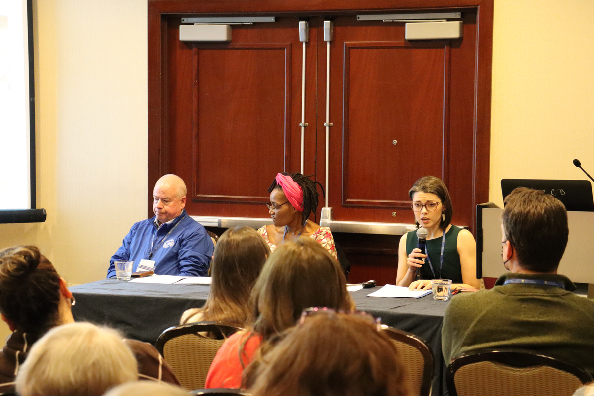 CMN Director of Restorative Justice presents on a panel at the 2023 Catholic Social Ministry Gathering